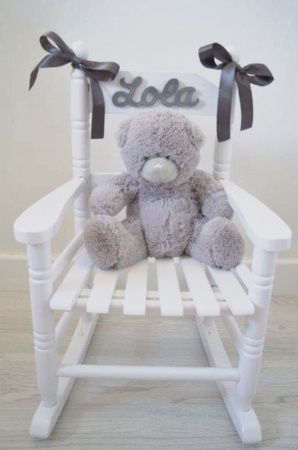 personalised rocking chair baby